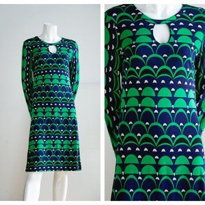 Banana Republic X Mad Men 60s Style Mod Mid Dress